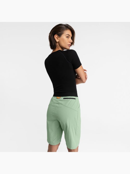 Short gravel femme cyclisme femme jade - Kiabi