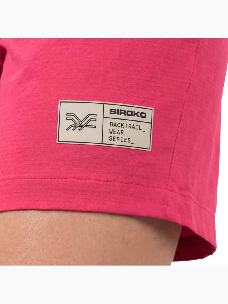 Short gravel femme cyclisme femme lemur-w Rouge - Kiabi