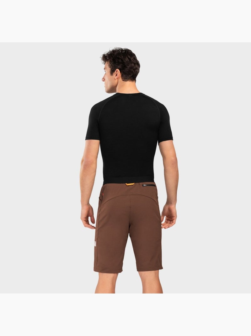 Short gravel homme cyclisme homme valley Marron - Kiabi