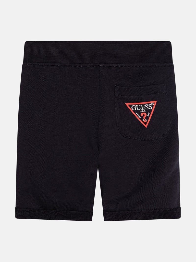 Short Guess kids taille élastique Noir - Kiabi