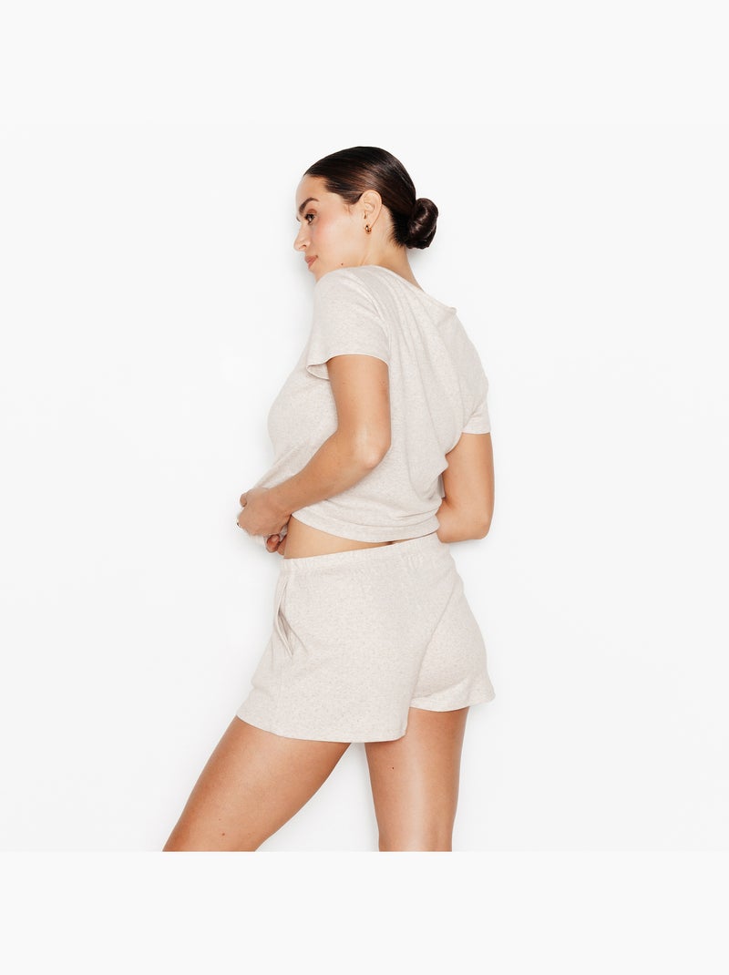 Short habybis - rougegorge lingerie Beige - Kiabi