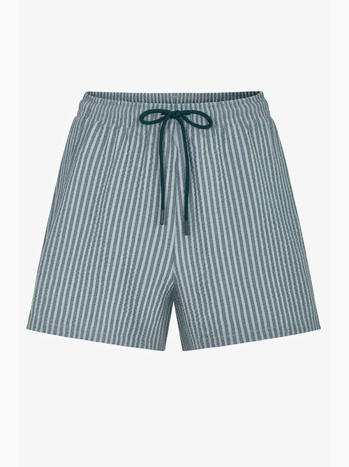 Short homme à rayures tissue penti - Kiabi Short homme à rayures tissue penti - Kiabi
