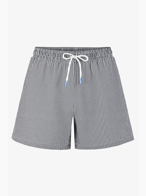 Short homme à rayures tissue penti - Kiabi Short homme à rayures tissue penti - Kiabi