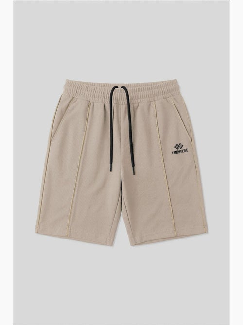 Short homme à taille mi-haute et jambe large tommy - Kiabi
