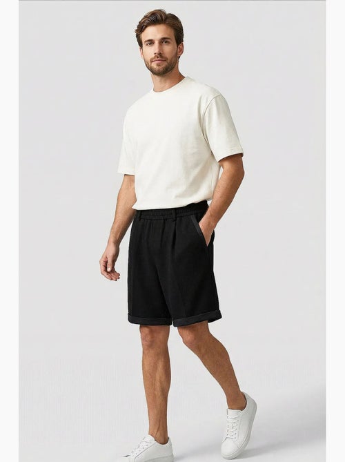 Short homme à taille mi-haute et jambes larges tommy - Kiabi