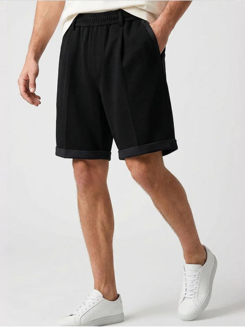 Short homme à taille mi-haute et jambes larges tommy - Kiabi