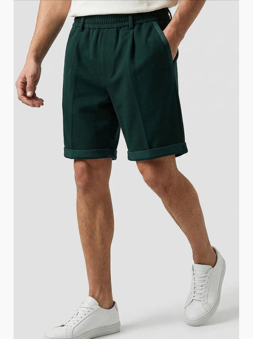 Short homme à taille mi-haute et jambes larges tommy - Kiabi