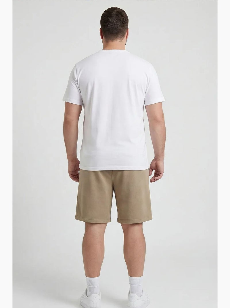 Short homme à taille mi-haute tommy Beige argile - Kiabi
