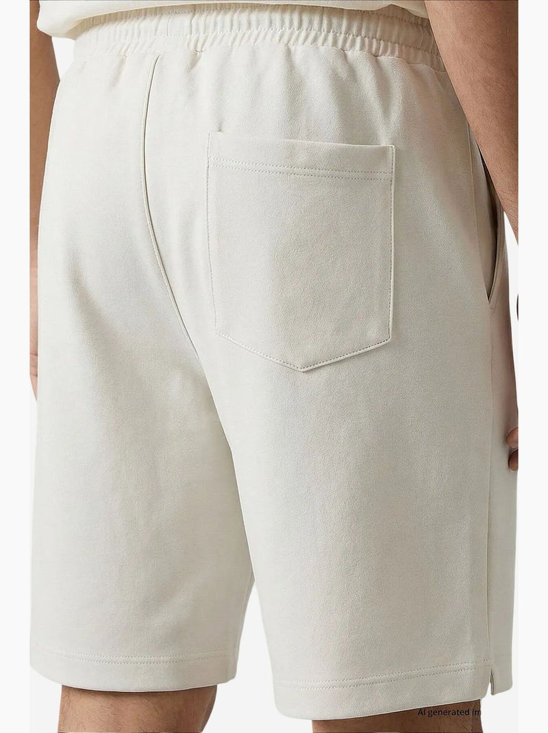 Short homme à taille mi-haute tommy Blanc cassé - Kiabi