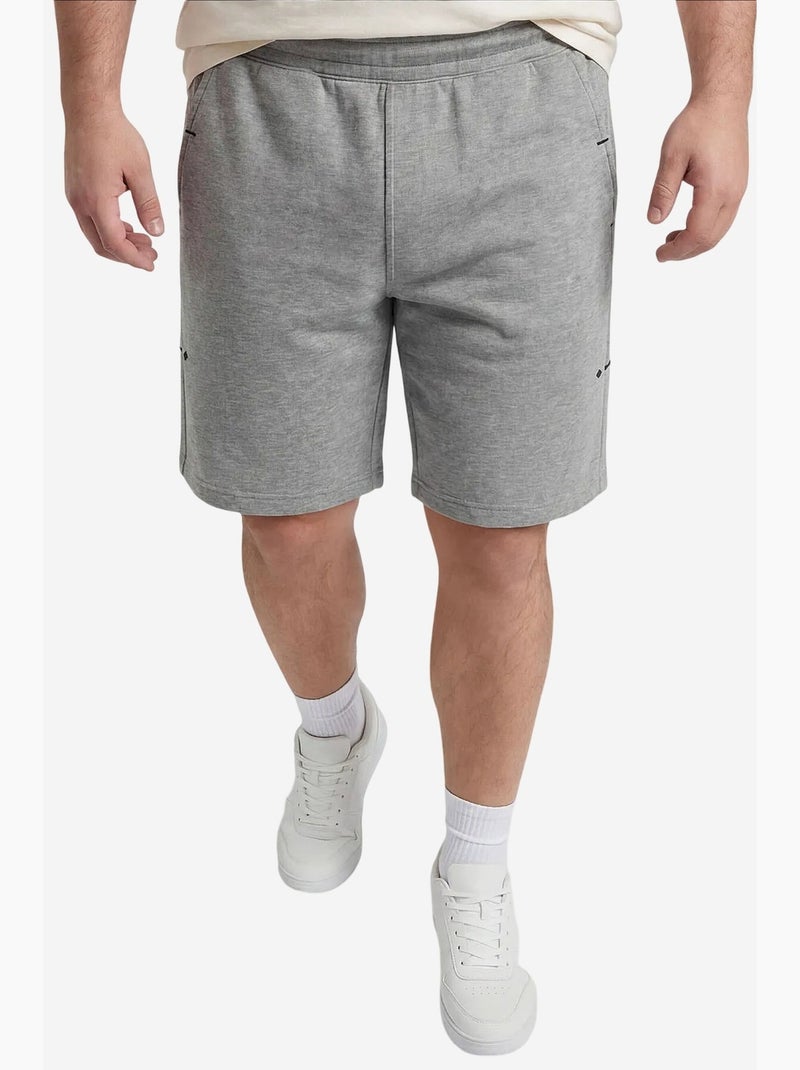 Short homme à taille mi-haute tommy Gris clair - Kiabi