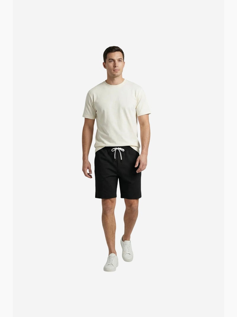 Short homme à taille mi-haute tommy Noir - Kiabi