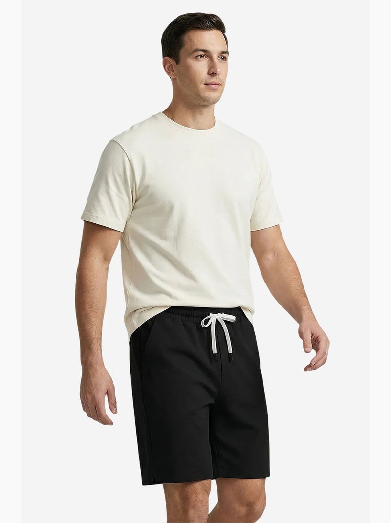 Short homme à taille mi-haute tommy Noir - Kiabi