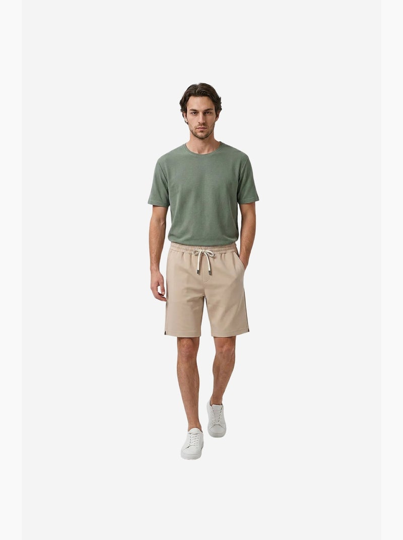 Short homme à taille mi-haute tommy Sable - Kiabi