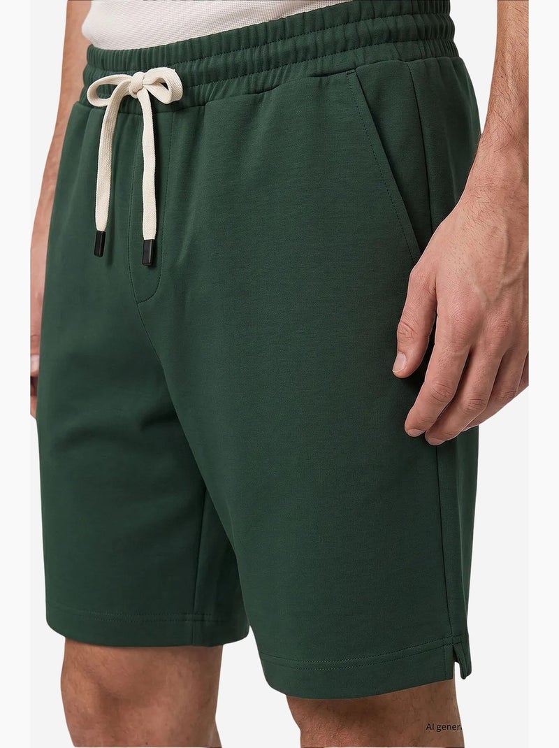 Short homme à taille mi-haute tommy Vert foncé - Kiabi