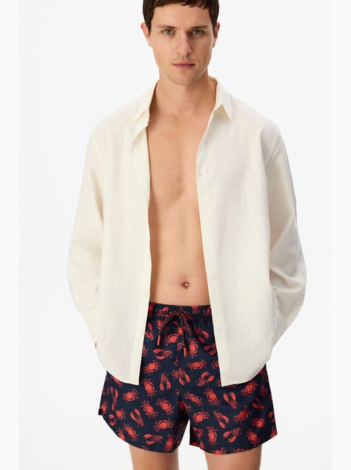 Short homme deep octopus penti - Kiabi Short homme deep octopus penti - Kiabi