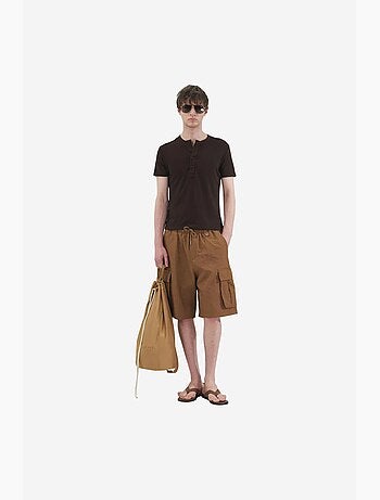 Short homme en coton et polyamide giesto