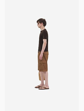 Short homme en coton et polyamide giesto