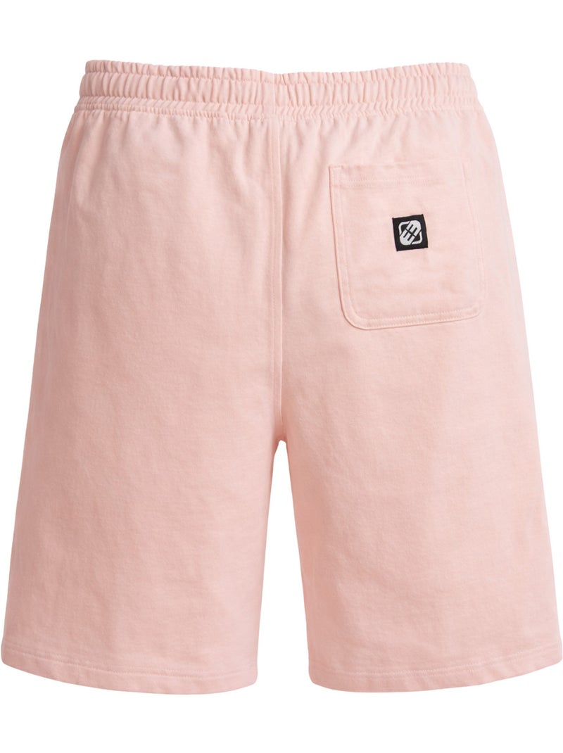 Short homme en french terry 280 gsm avec broderie paradise freegun Rose - Kiabi