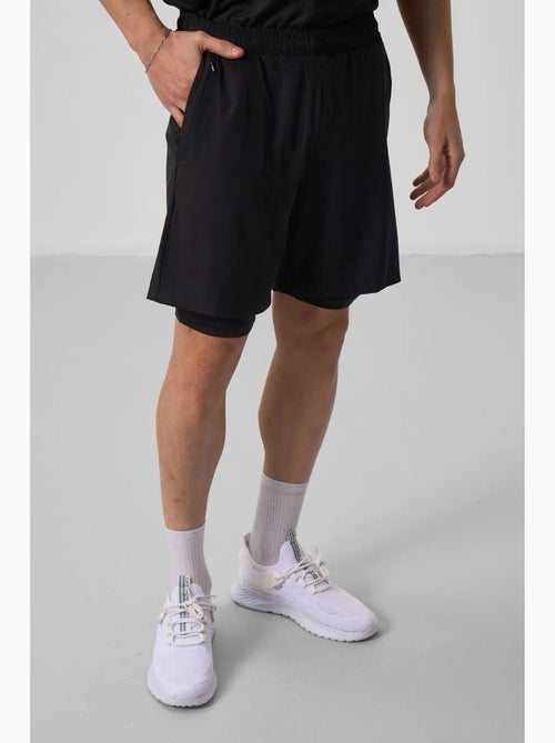Short homme en jersey coupe droite tommy - Kiabi