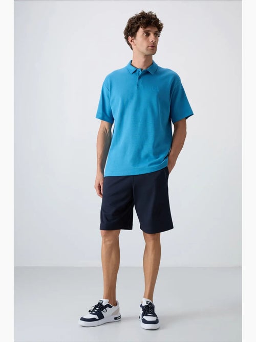 Short homme en mélange coton tommy - Kiabi