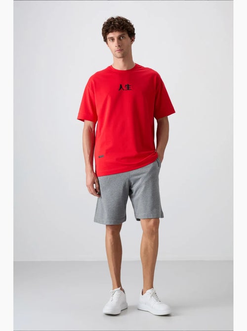 Short homme en mélange coton tommy - Kiabi