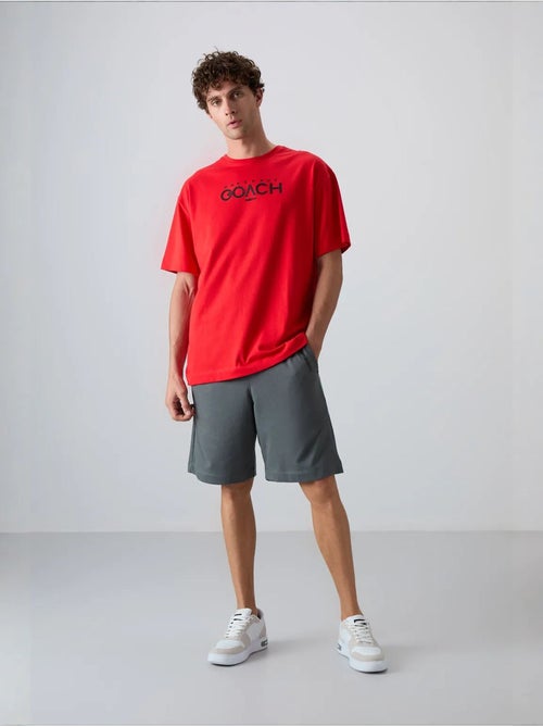 Short homme en mélange coton tommy - Kiabi