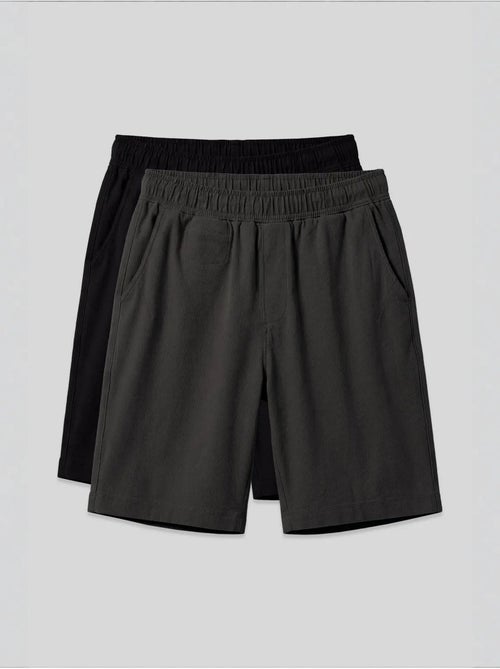 Short homme en mélange de coton tommy - Kiabi