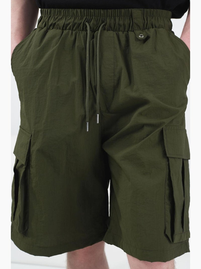 Short homme giesto Kaki - Kiabi