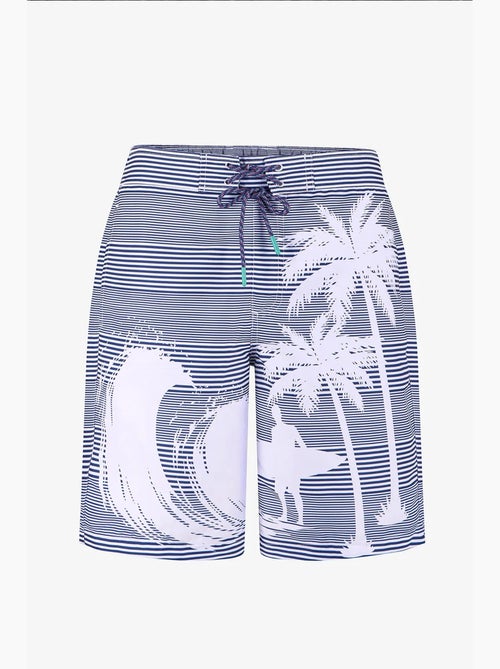 Short homme surf revival à rayures penti - Kiabi Short homme surf revival à rayures penti - Kiabi