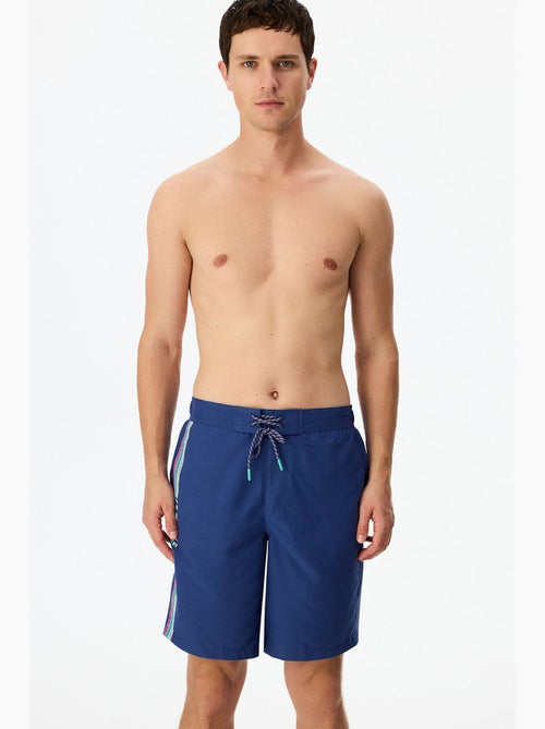 Short homme surfer à imprimé slogan penti - Kiabi Short homme surfer à imprimé slogan penti - Kiabi
