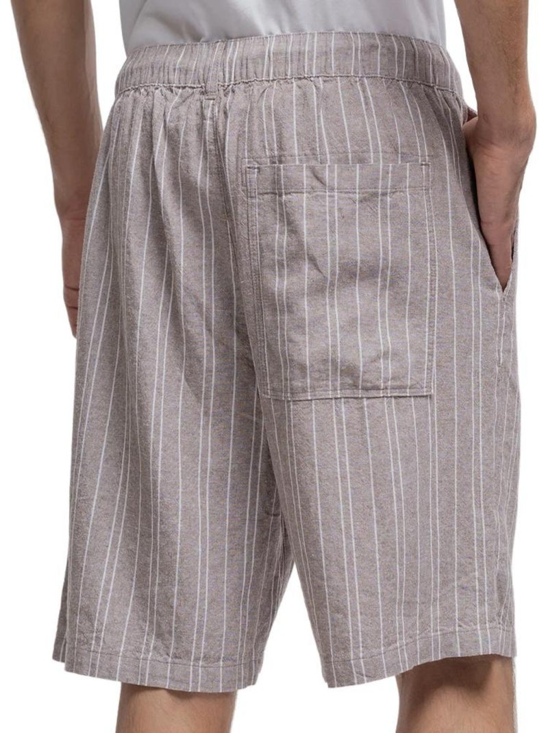 Short Homme Teddy Smith Marron cappuccino - Kiabi
