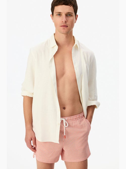Short homme tissue penti - Kiabi Short homme tissue penti - Kiabi