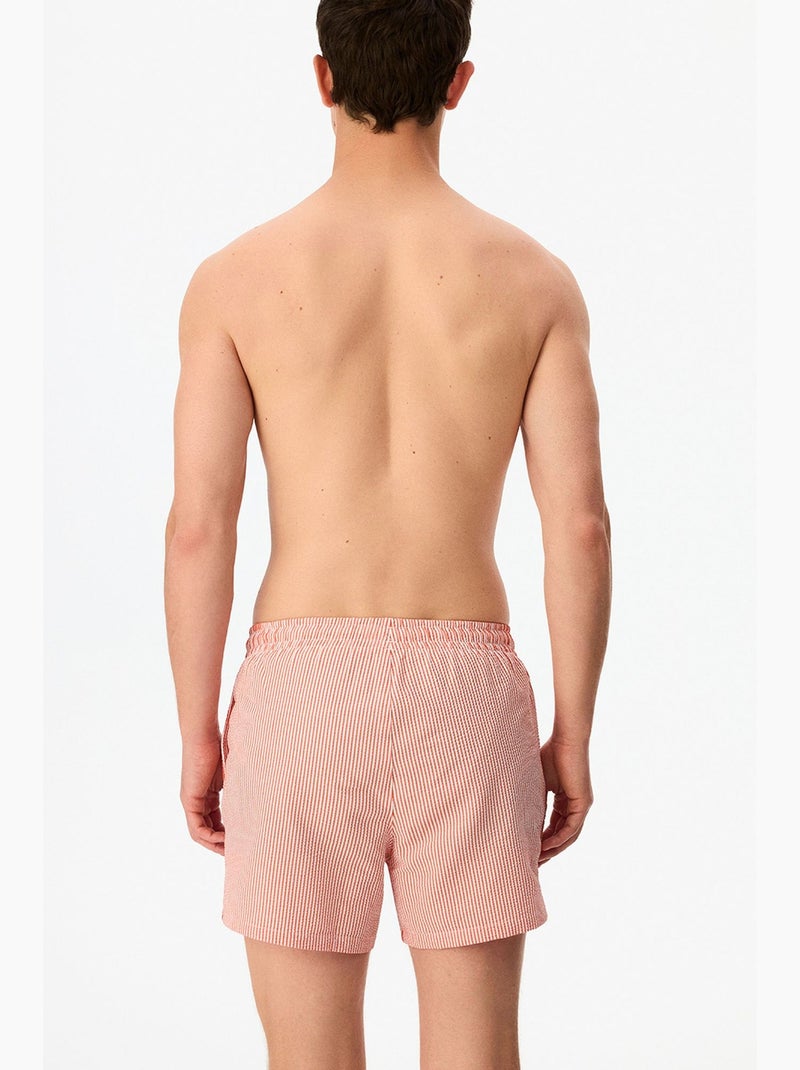 Short homme tissue penti Rose - Kiabi