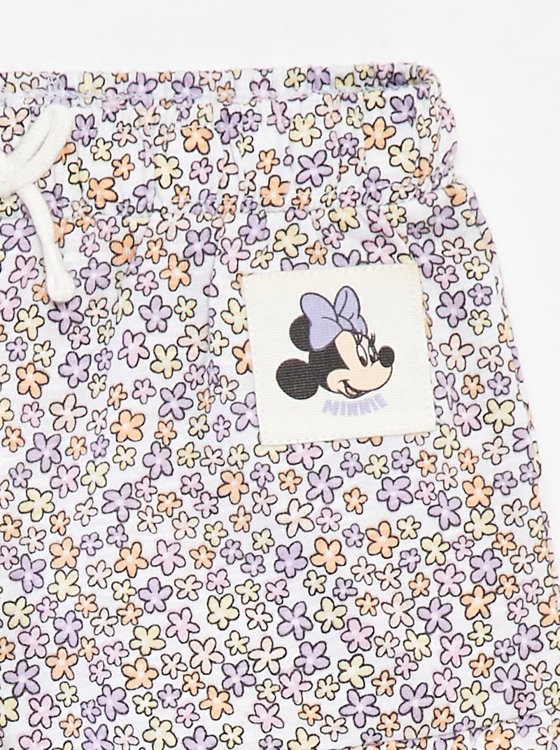 Short imprimé et volanté 'Disney' BLANC - Kiabi