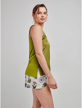 Short imprimé floral