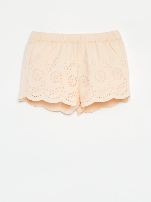 Short in broderie anglaise - Kiabi