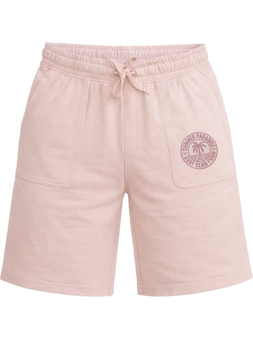 Short junior en french terry 280 gsm avec broderie paradise freegun - Kiabi