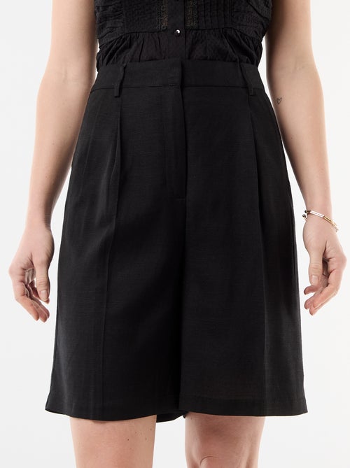 Short large à pinces - Kiabi