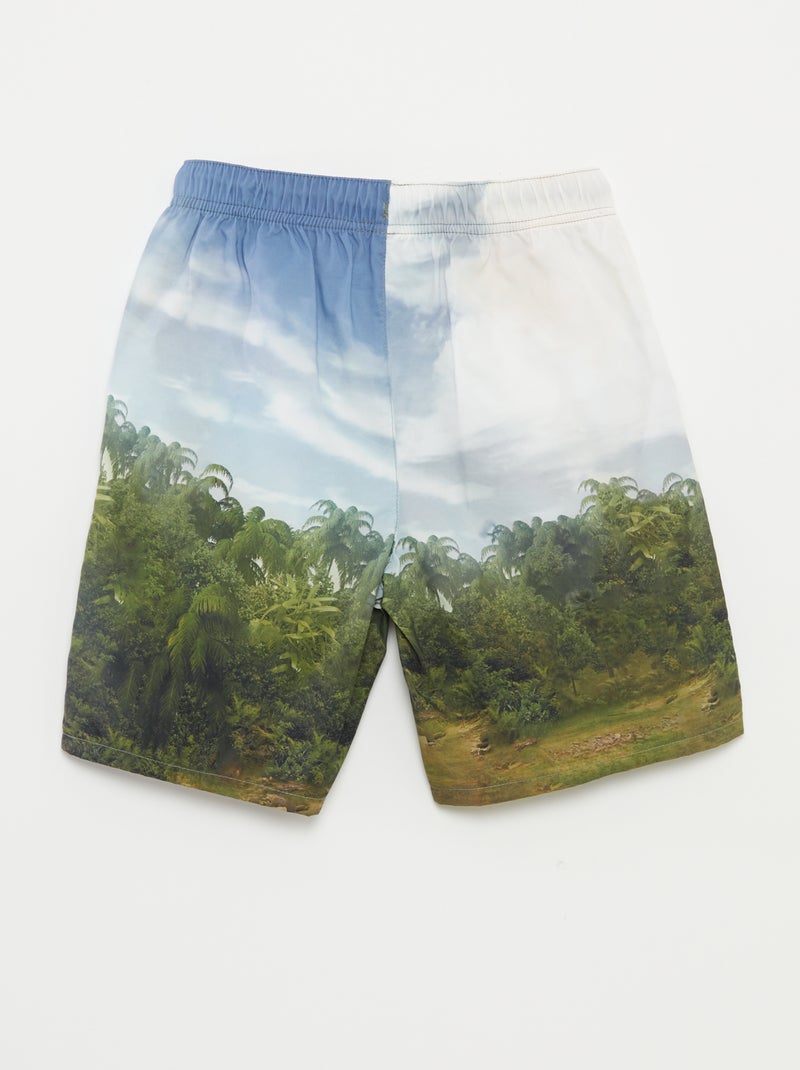 Short léger 'Jurassic World' BLEU - Kiabi