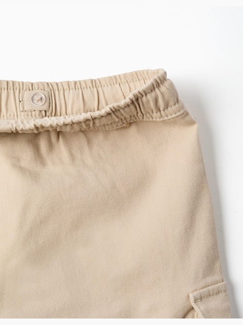 Short long cargo en sergé avec cordon de serrage - Kiabi Short long cargo en sergé avec cordon de serrage - Kiabi