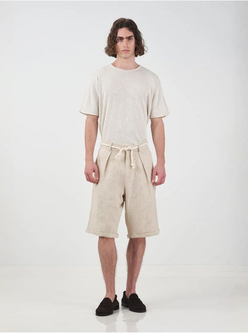 Short long décontracté en coton pour homme giesto - Kiabi