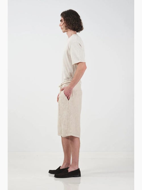Short long décontracté en coton pour homme giesto - Kiabi