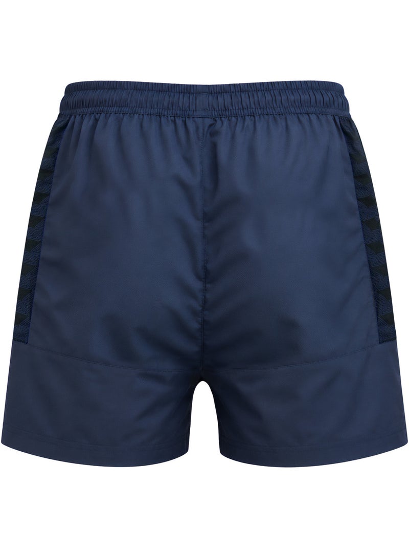 Short long homme bi-matière avec poches et cordon serrage  umbro Bleu - Kiabi