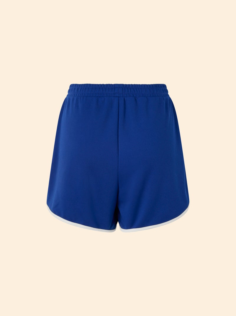 Short met contrasterende boorden - (ekstract) Blauw - Kiabi
