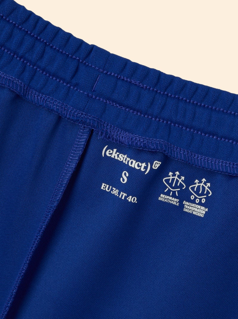 Short met contrasterende boorden - (ekstract) Blauw - Kiabi