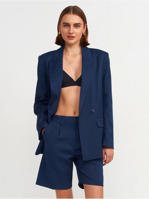 Short met hoge taille, ceintuur en wijde pijp dilvin - Kiabi Short met hoge taille, ceintuur en wijde pijp dilvin - Kiabi