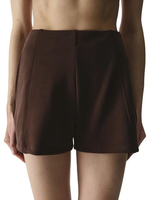 Short met hoge taille van modal penti - Kiabi Short met hoge taille van modal penti - Kiabi