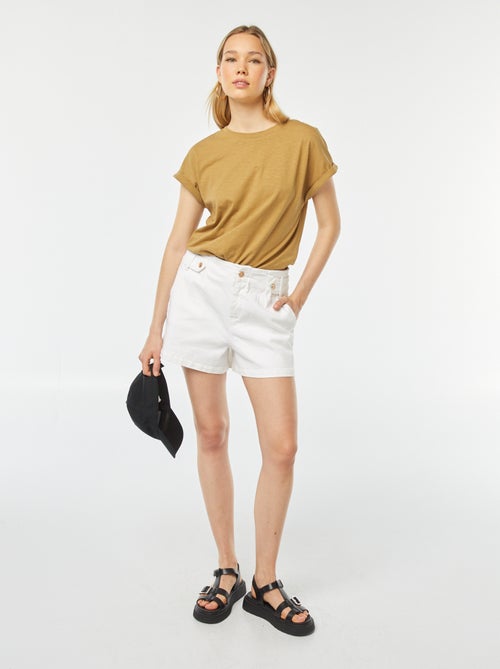 Short met hoge taille - Kiabi