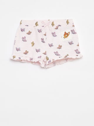 Short met print en volants 'Disney'