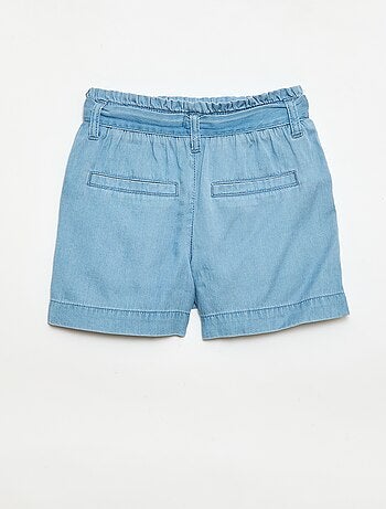 Short met strikceintuur